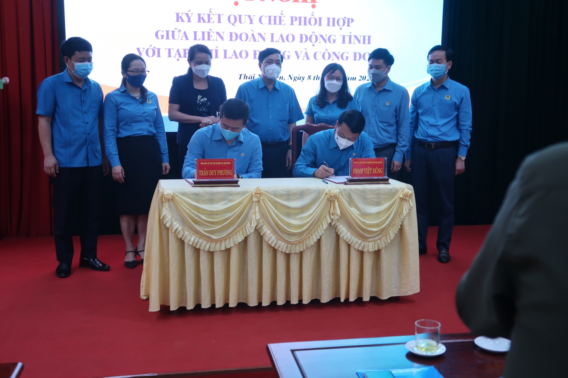 Ký kết Quy chế phối hợp giữa LĐLĐ tỉnh Thái Nguyên và Tạp chí Lao động và Công đoàn Ký kết Quy chế phối hợp giữa LĐLĐ tỉnh Thái Nguyên và Tạp chí Lao động và Công đoàn
