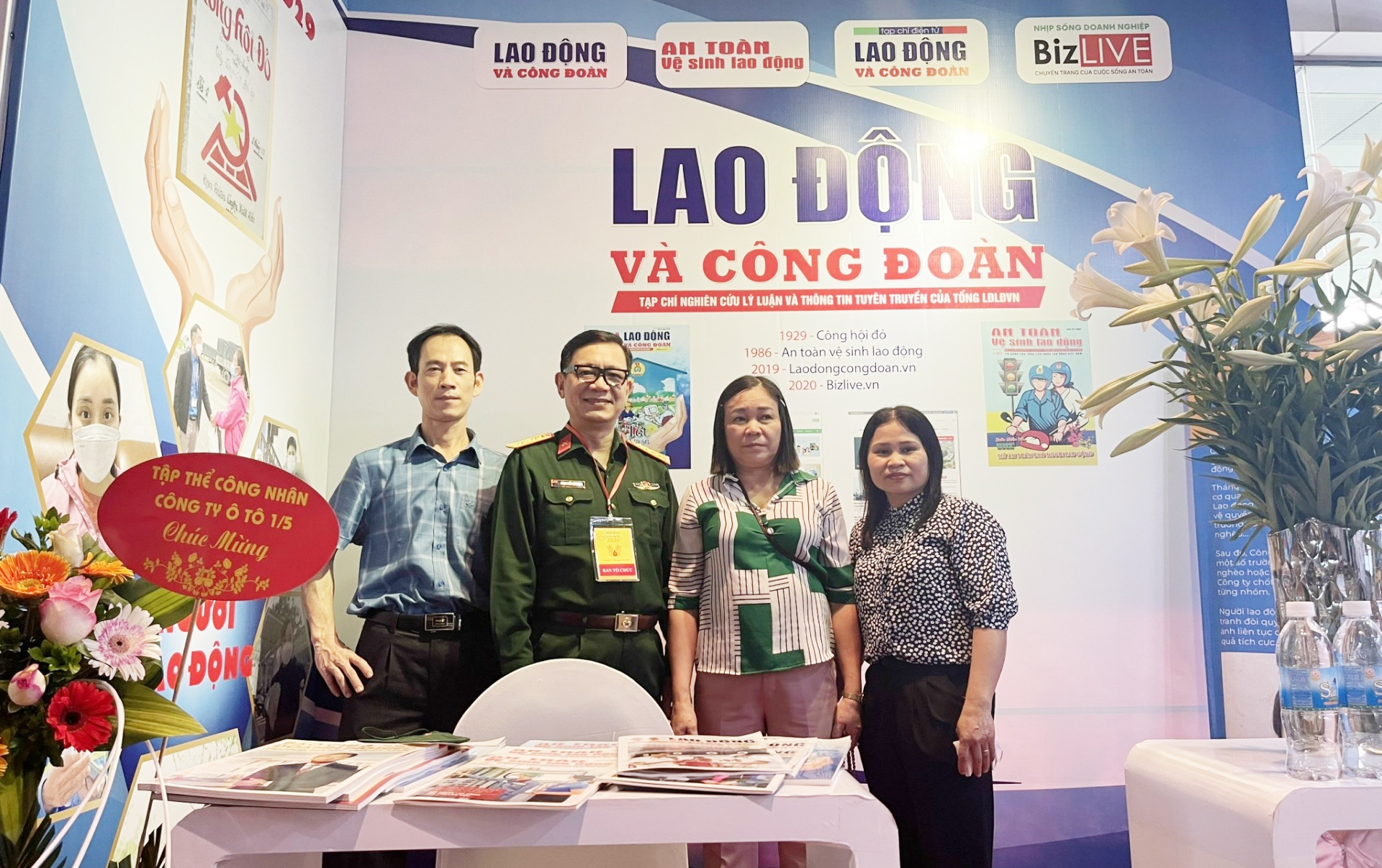 Tạp chí Lao động và Công đoàn tham gia Hội báo toàn quốc 2022