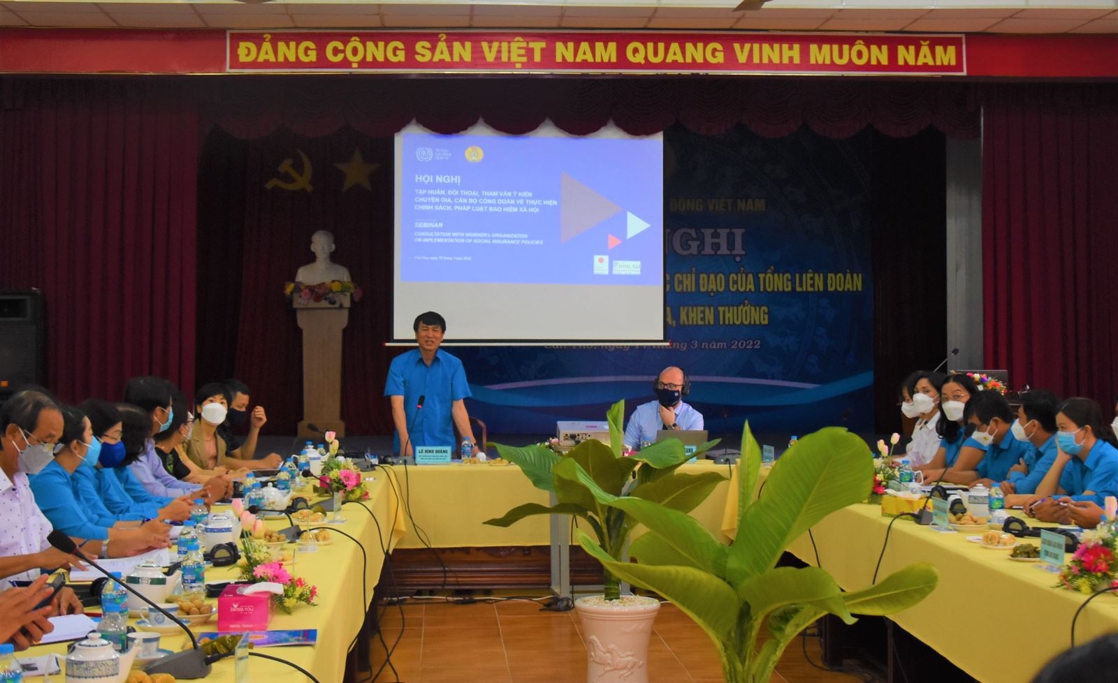 Công đoàn hỗ trợ NLĐ, NSDLĐ phục hồi sản xuất, đảm bảo an sinh xã hội