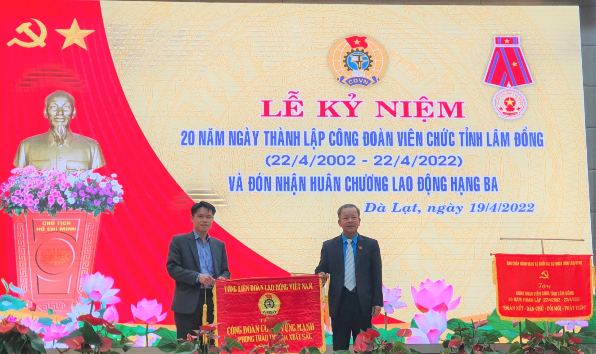 Công đoàn Viên chức tỉnh Lâm Đồng: 20 năm – một chặng đường tự hào