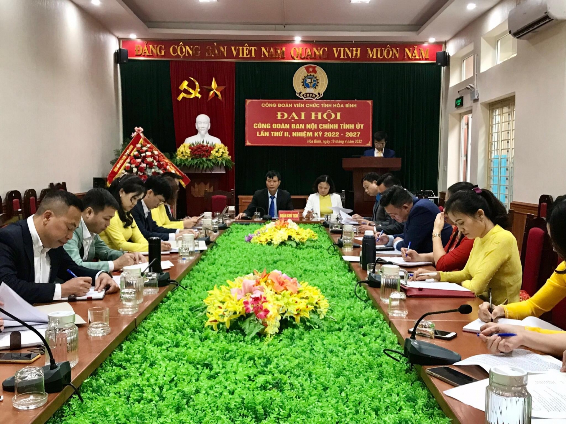 Công đoàn Ban Nội chính Tỉnh ủy tỉnh Hoà Bình tổ chức Đại hội lần thứ II Công đoàn Ban Nội chính Tỉnh ủy tỉnh Hoà Bình tổ chức Đại hội lần thứ II
