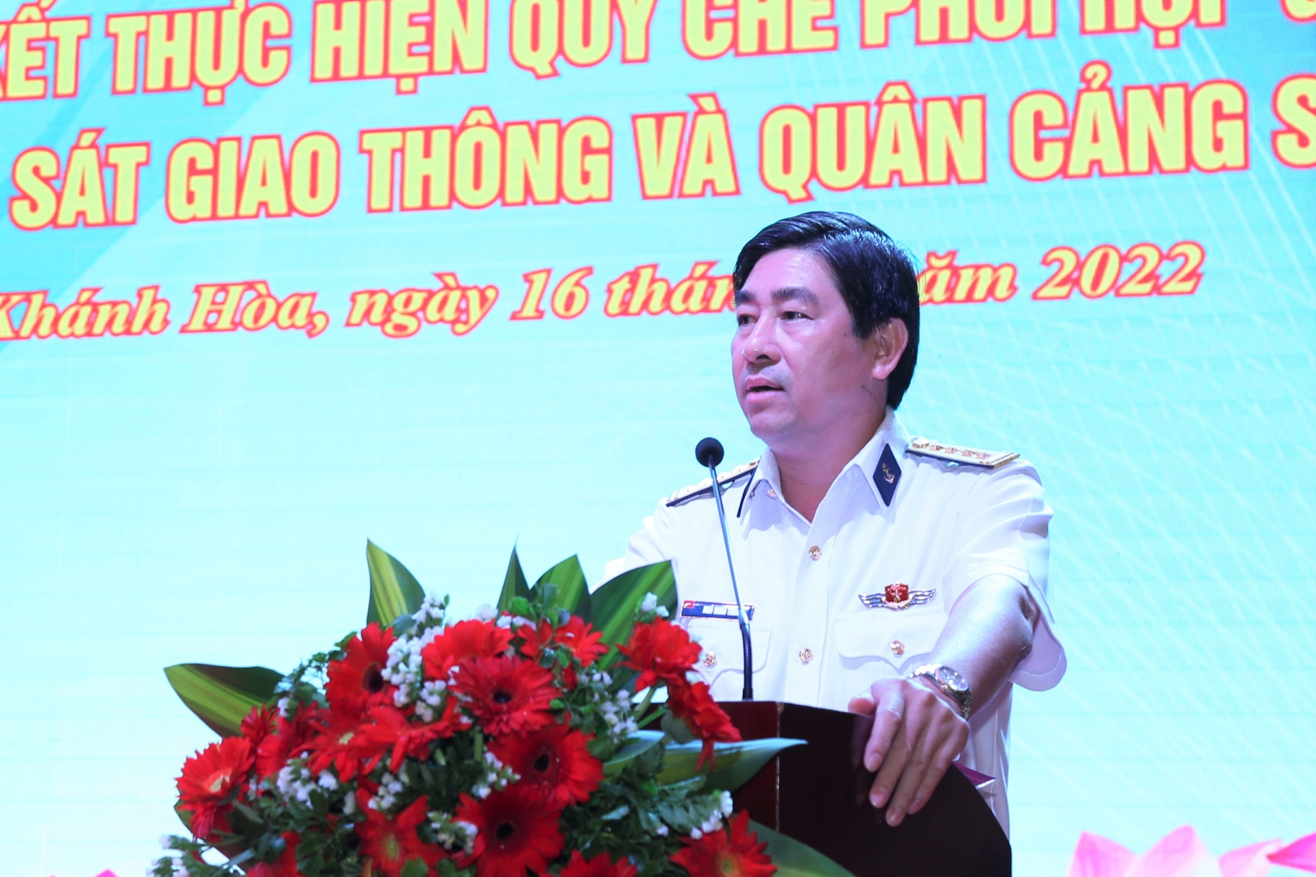 Tổng kết 5 năm quy chế phối hợp giữa Quân cảng Sài Gòn và Cục Cảnh sát giao thông