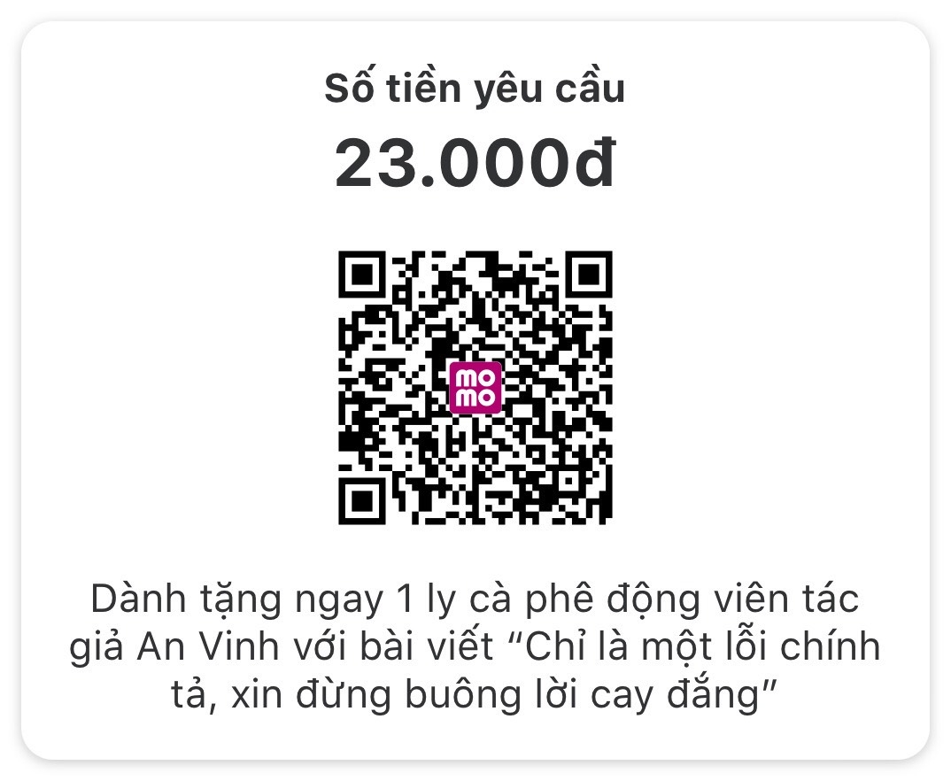 Chỉ là một lỗi chính tả, xin đừng buông lời cay đắng