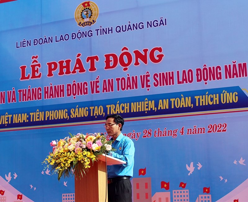 LĐLĐ tỉnh Quảng Ngãi phát huy tinh thần thi đua, sáng tạo của đoàn viên, người lao động