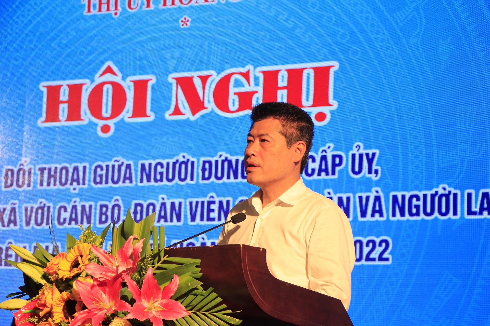 Nghệ An: Lãnh đạo thị xã Hoàng Mai đối thoại với người lao động