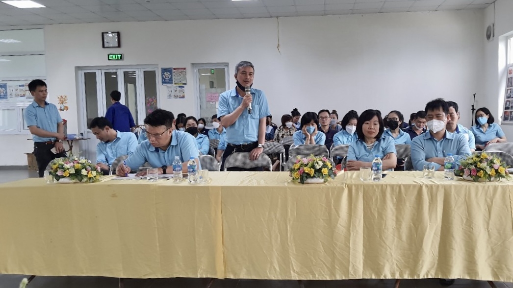 Công ty In Tiến Bộ: Đối thoại với người lao động trên tinh thần thẳng thắn Công ty In Tiến Bộ: Đối thoại với người lao động trên tinh thần thẳng thắn