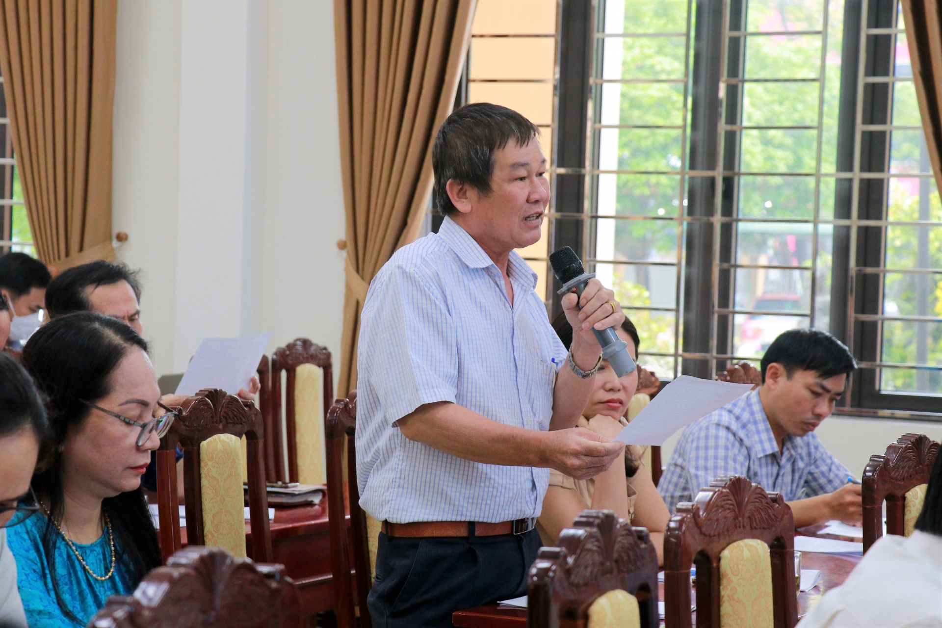 LĐLĐ tỉnh Quảng Trị: Tổ chức thương lượng TƯLĐTT nhóm doanh nghiệp vật liệu xây dựng