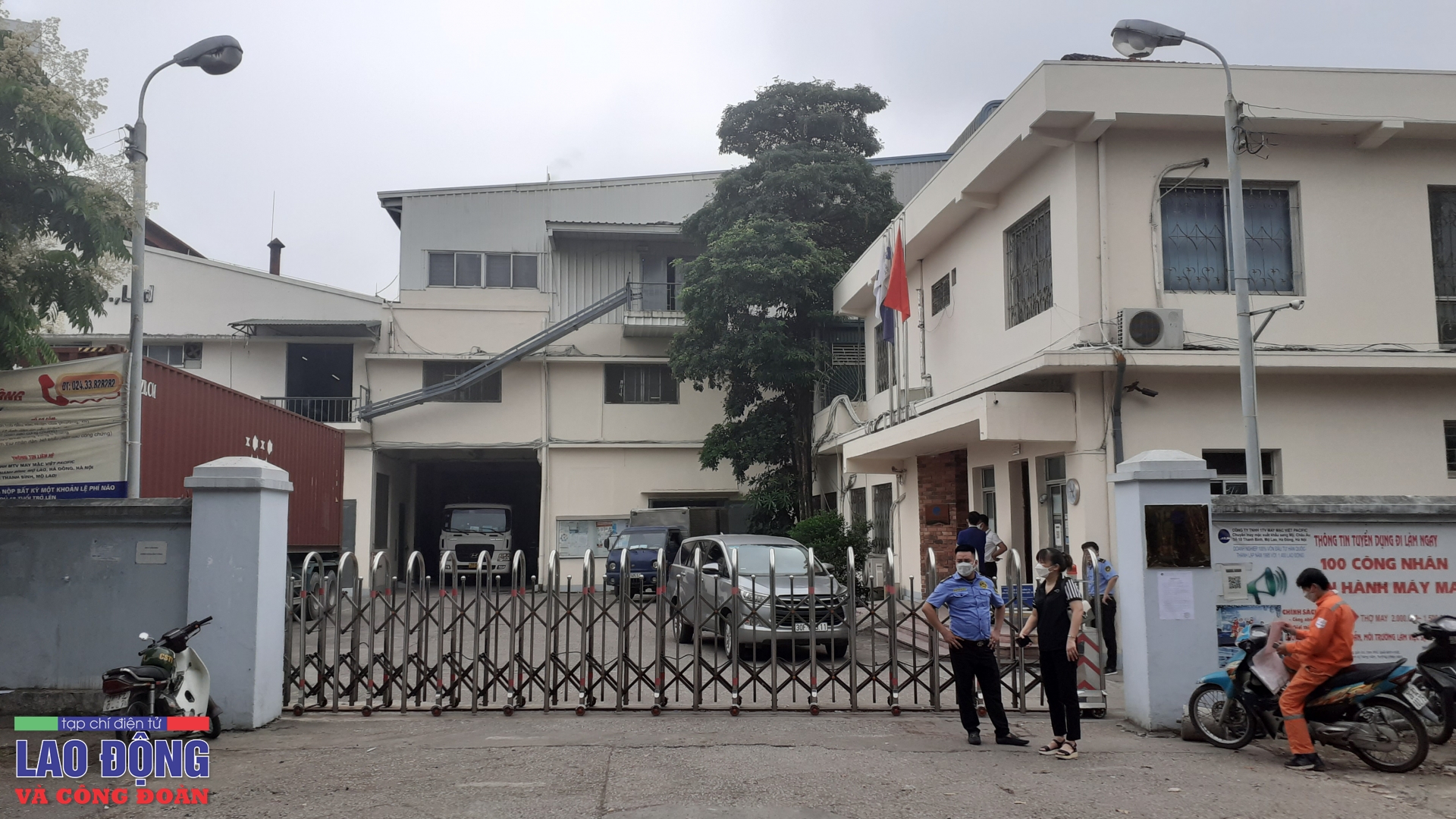 undefined Công nhân Công ty Việt Pacific ngừng việc tập thể