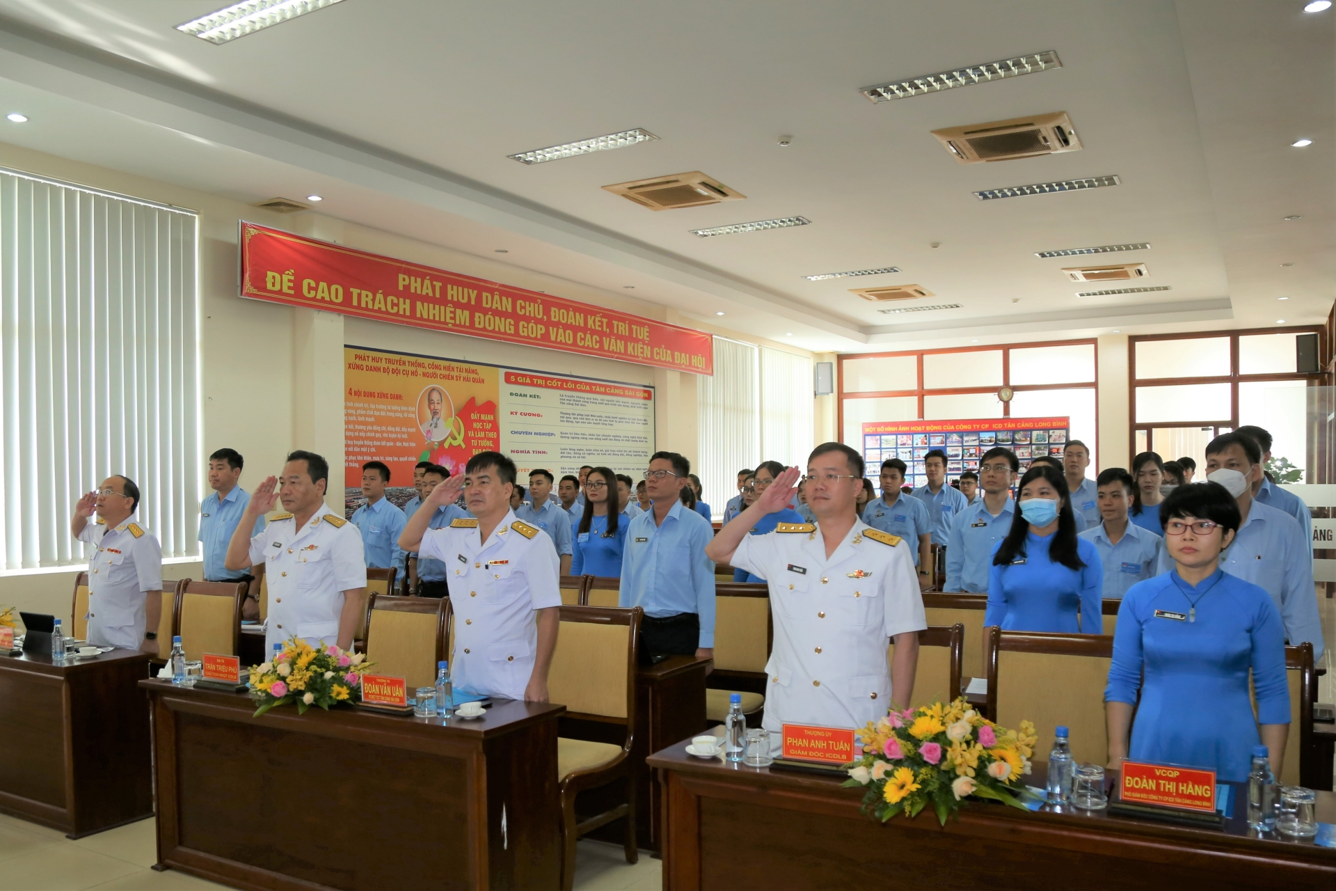 Đoàn cơ sở ICD Tân Cảng Long Bình: Đại hội nhiệm kỳ 2022-2027 Đoàn cơ sở ICD Tân Cảng Long Bình: Đại hội nhiệm kỳ 2022-2027