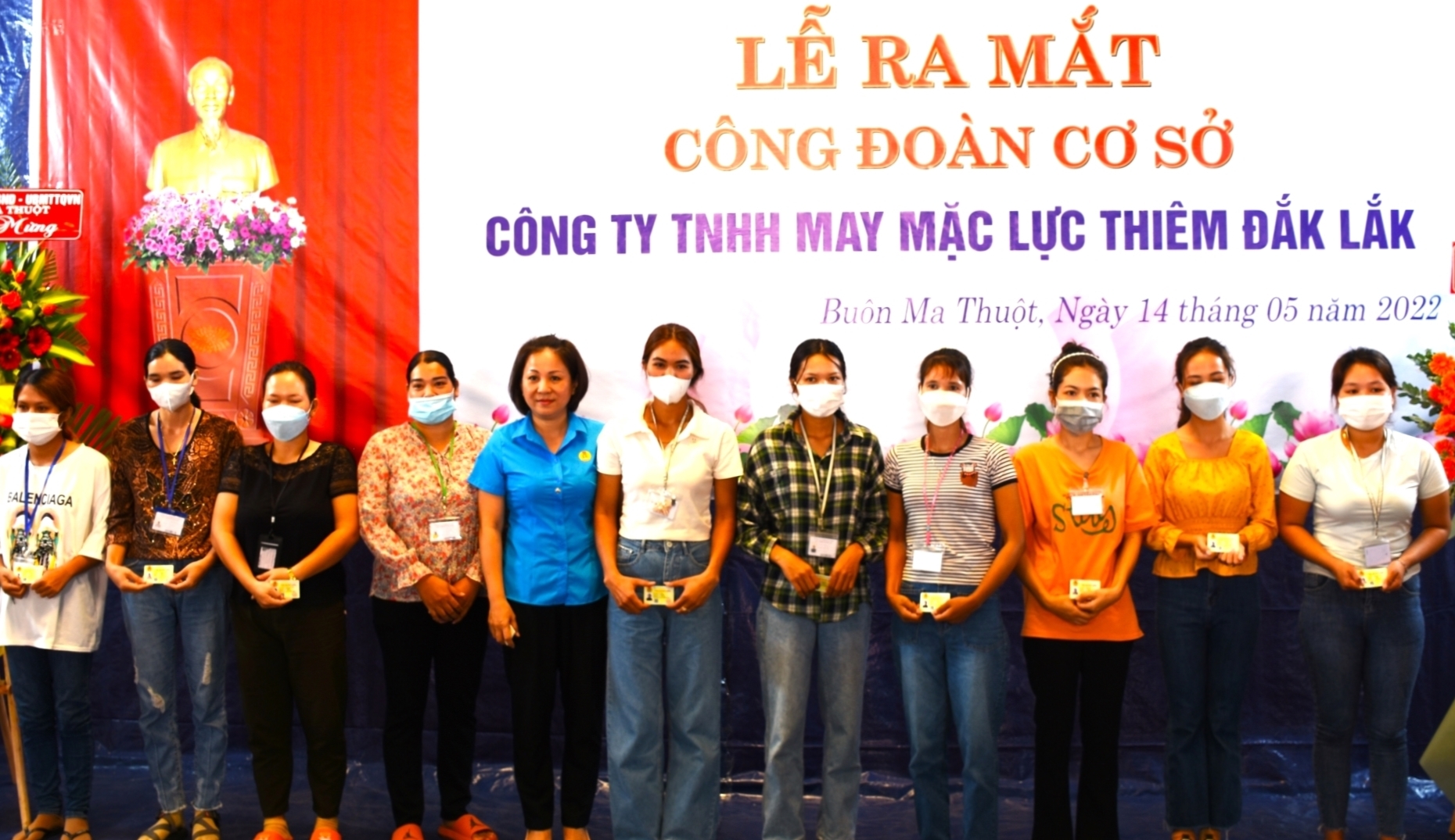 LĐLĐ thành phố Buôn Ma Thuột thành lập công đoàn cơ sở, kết nạp 357 đoàn viên LĐLĐ thành phố Buôn Ma Thuột thành lập công đoàn cơ sở, kết nạp 357 đoàn viên