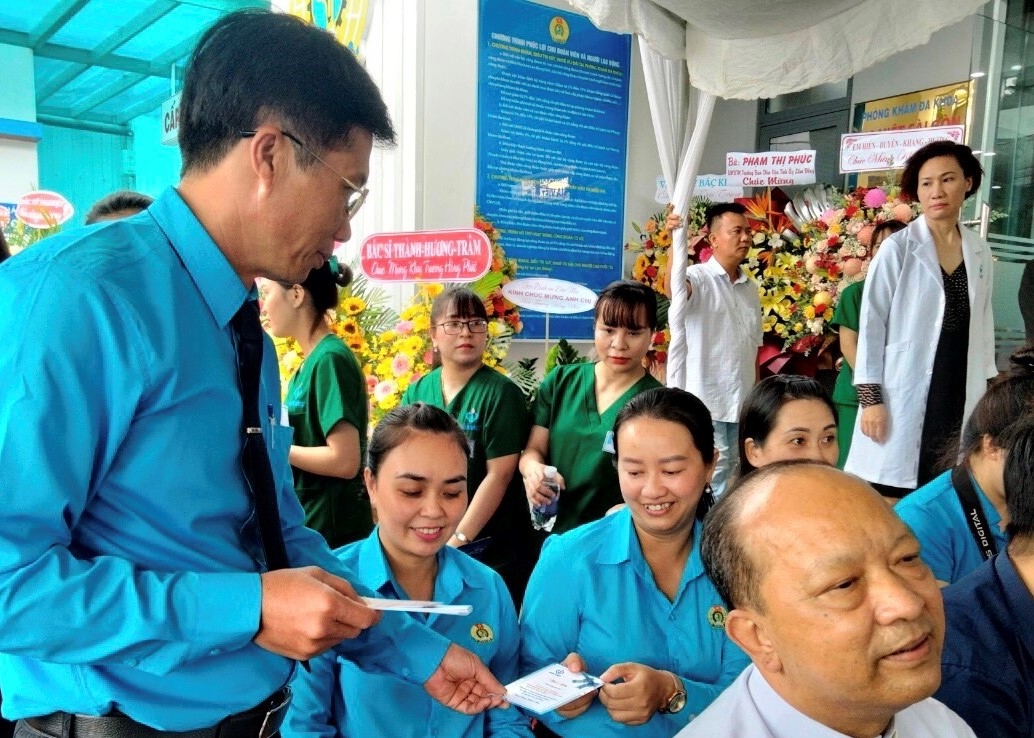 Lâm Đồng: Phúc lợi cho đoàn viên từ hoạt động phòng khám đa khoa