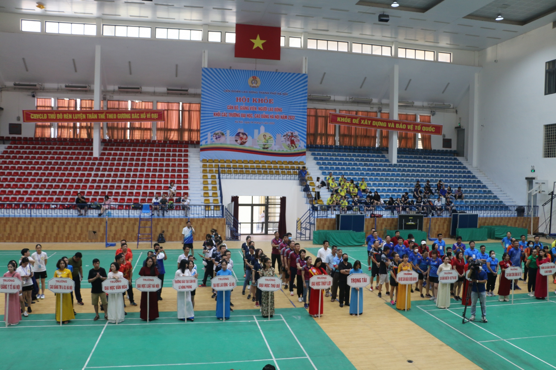 Hội khỏe cán bộ, giảng viên, người lao động khối các trường Đại học, Cao đẳng Hà Nội