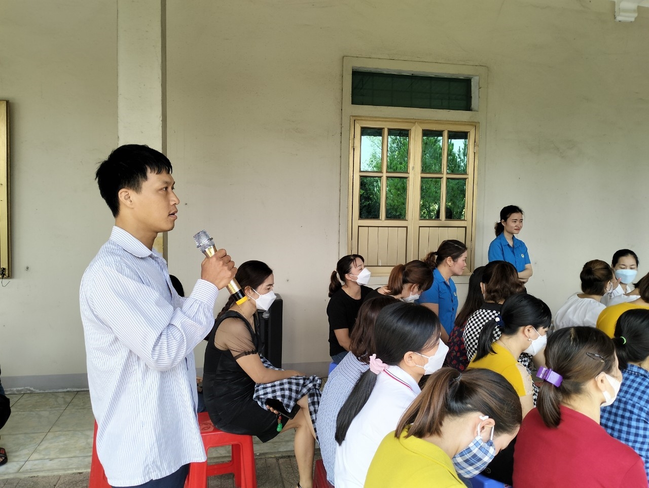Doanh nghiệp tổ chức đối thoại, hàng trăm đoàn viên, người lao động được chăm lo Doanh nghiệp tổ chức đối thoại, hàng trăm đoàn viên, người lao động được chăm lo