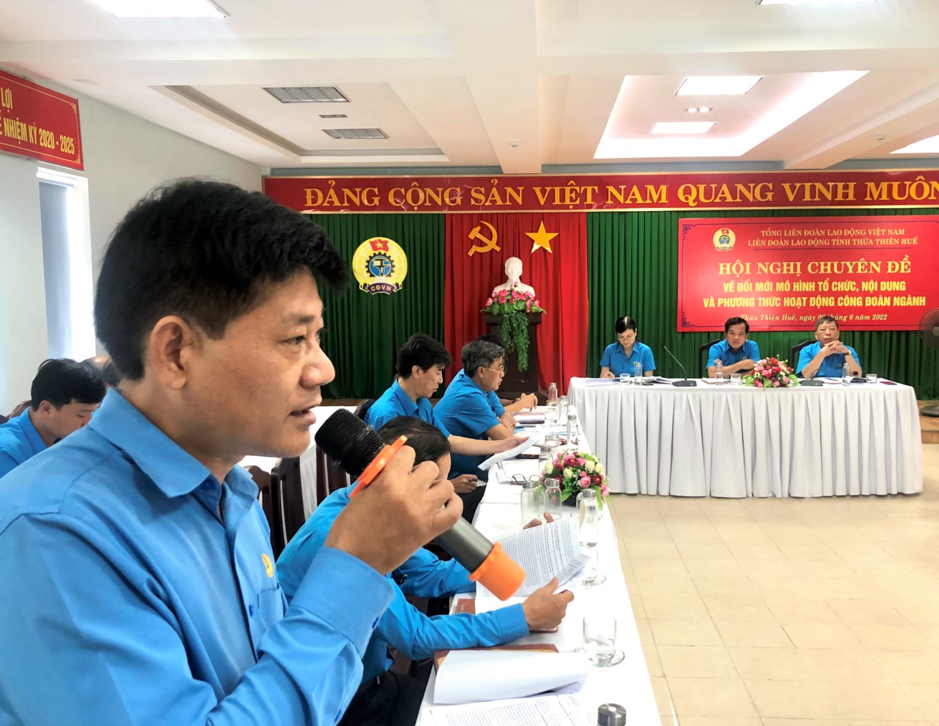 LĐLĐ Thừa Thiên Huế: Hội nghị về đổi mới hoạt động công đoàn ngành LĐLĐ Thừa Thiên Huế: Hội nghị về đổi mới hoạt động công đoàn ngành