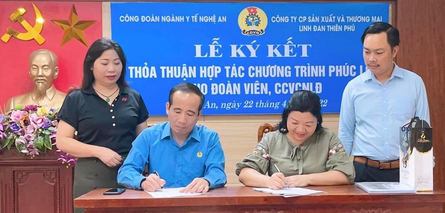 Chuỗi hoạt động chăm lo đoàn viên, người lao động của Công đoàn Y tế Nghệ An