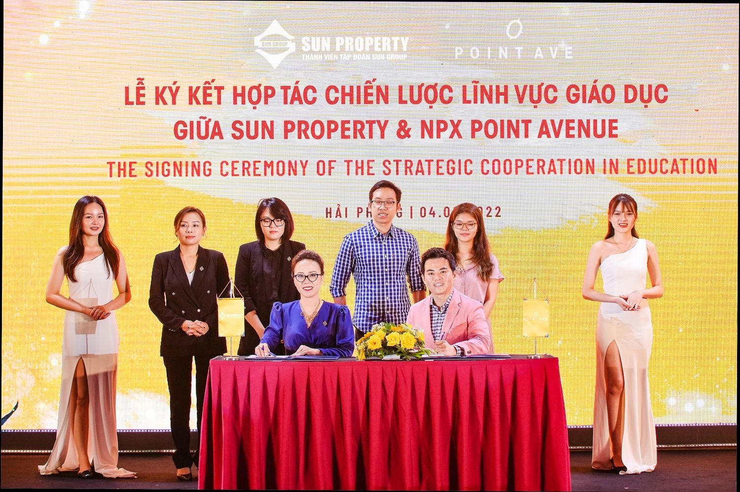 Sun Property ký kết hợp tác với Tập đoàn Giáo dục NPX Point Avenue Sun Property ký kết hợp tác với Tập đoàn Giáo dục NPX Point Avenue