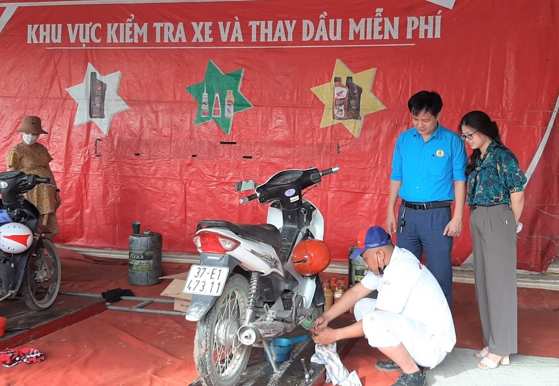 Công đoàn huyện Thanh Chương – Tháng công nhân năm 2022 nhiều hoạt động ý nghĩa Công đoàn huyện Thanh Chương huy động tốt nguồn lực để triển khai Tháng Công nhân