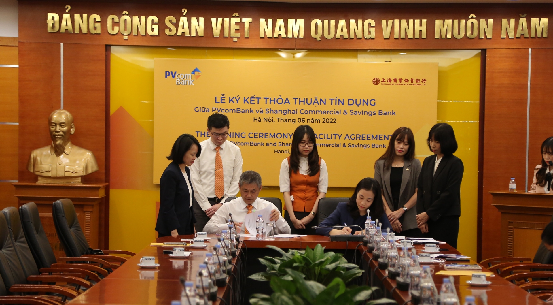 PVcomBank và Shanghai Commercial & Savings Bank ký kết hợp đồng tín dụng song phương PVcomBank và Shanghai Commercial & Savings Bank ký kết hợp đồng tín dụng song phương