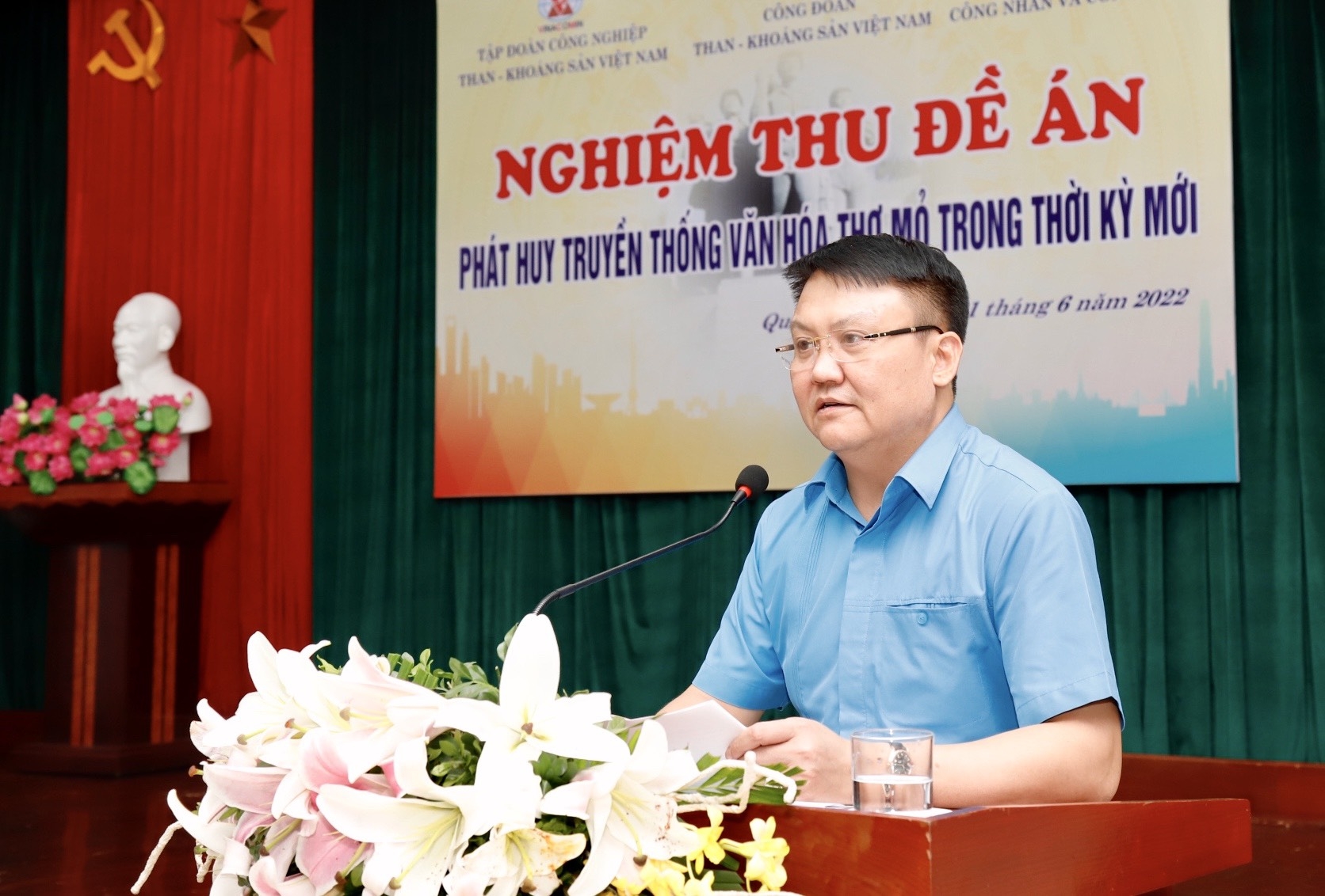 Nghiệm thu Đề án “Phát huy truyền thống văn hoá thợ mỏ trong thời kì mới” Nghiệm thu Đề án “Phát huy truyền thống văn hoá thợ mỏ trong thời kì mới”