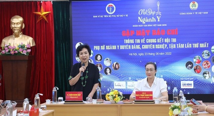 Họp báo Hội thi “Phụ nữ ngành Y duyên dáng, chuyên nghiệp, tận tâm” lần thứ Nhất