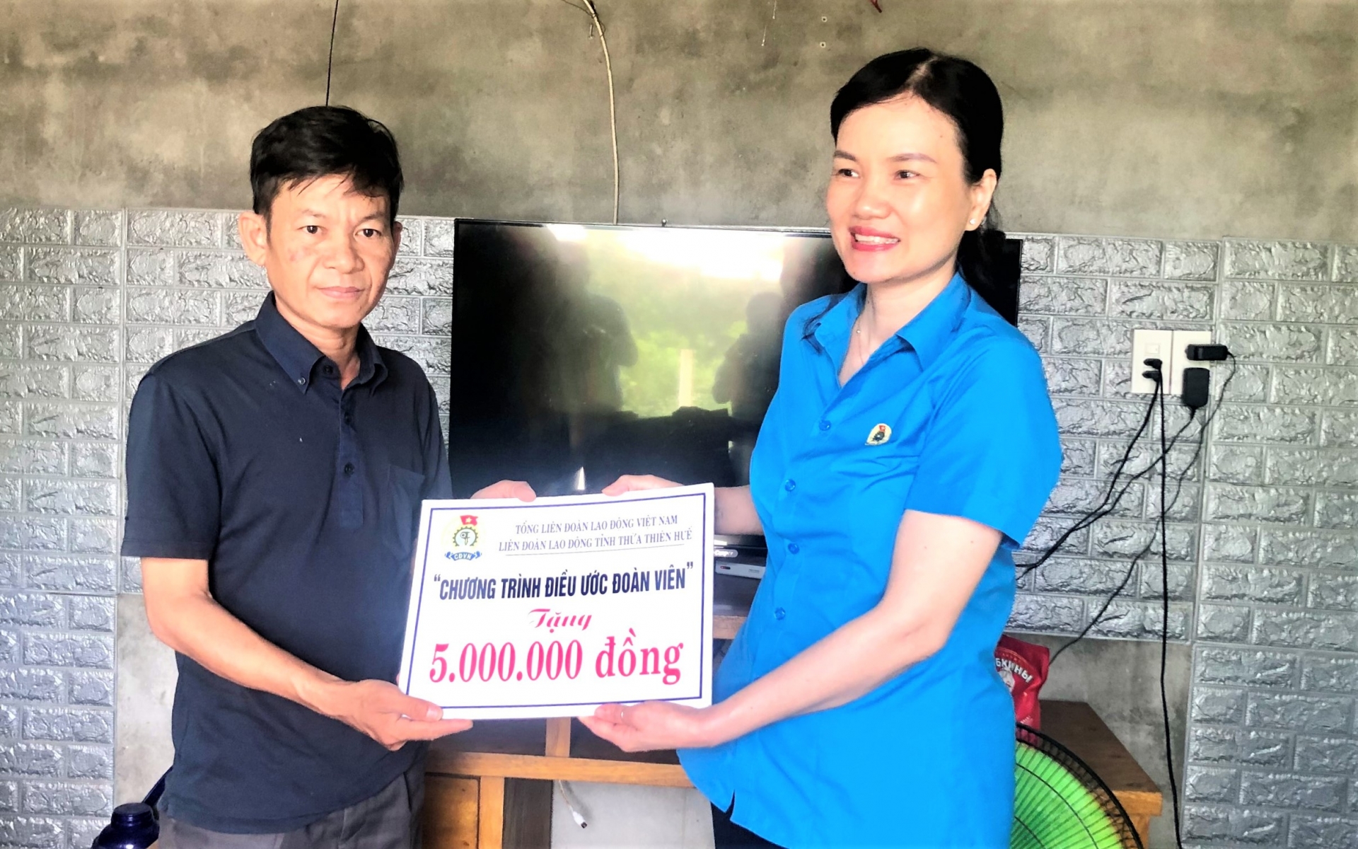 "Điều ước đoàn viên" - nơi san sẻ khó khăn cho đoàn viên công đoàn