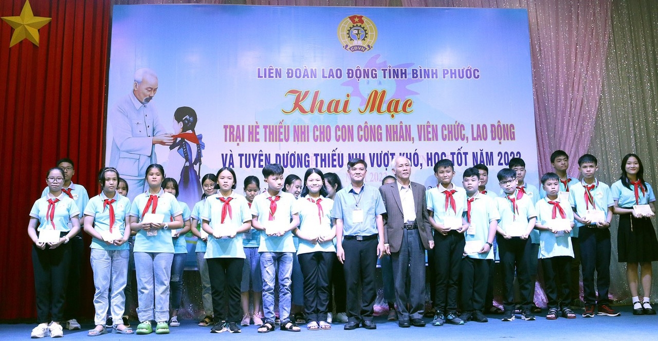 Bình Phước: Tổ chức Trại hè Thiếu nhi cho công nhân, viên chức, lao động