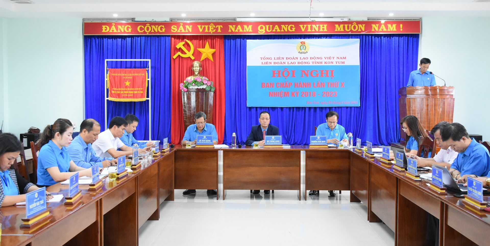 Hội nghị Ban Chấp hành Liên đoàn Lao động tỉnh lần thứ X, nhiệm kỳ 2018 – 2023