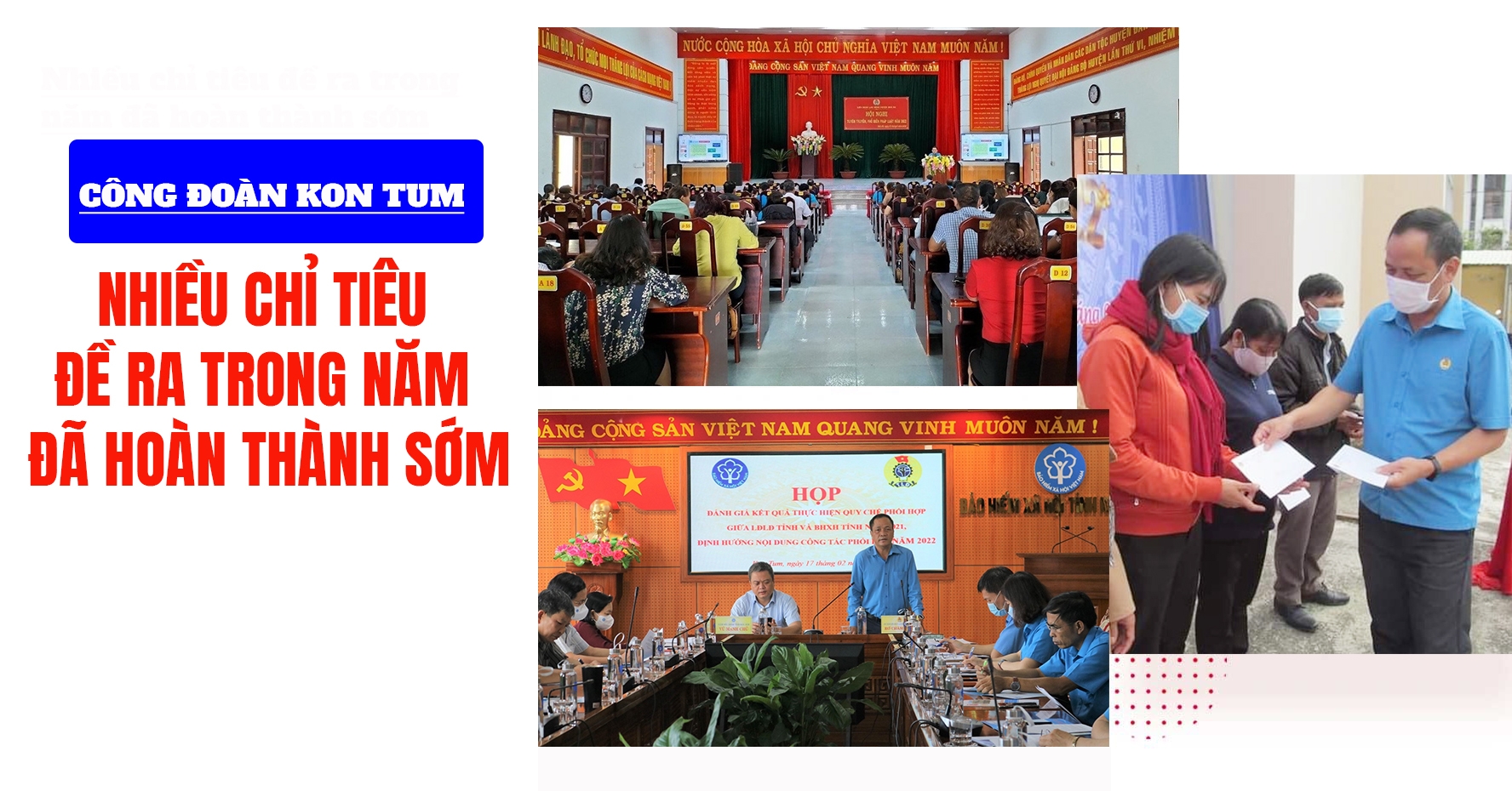 Kon Tum hoàn thành nhiều chỉ tiêu ngay 6 tháng đầu năm Kon Tum hoàn thành nhiều chỉ tiêu ngay 6 tháng đầu năm