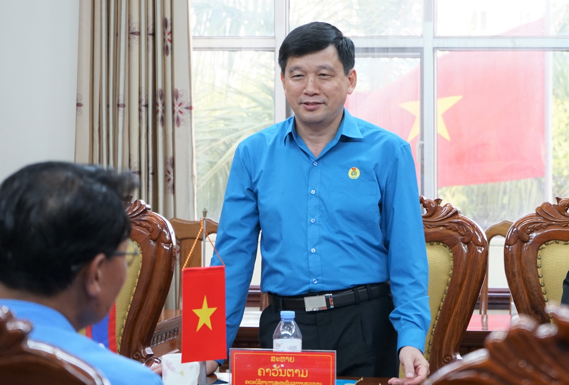 Công đoàn hai tỉnh Nghệ An - Xiêng Khoảng tiếp tục vun đắp tình đoàn kết, hữu nghị