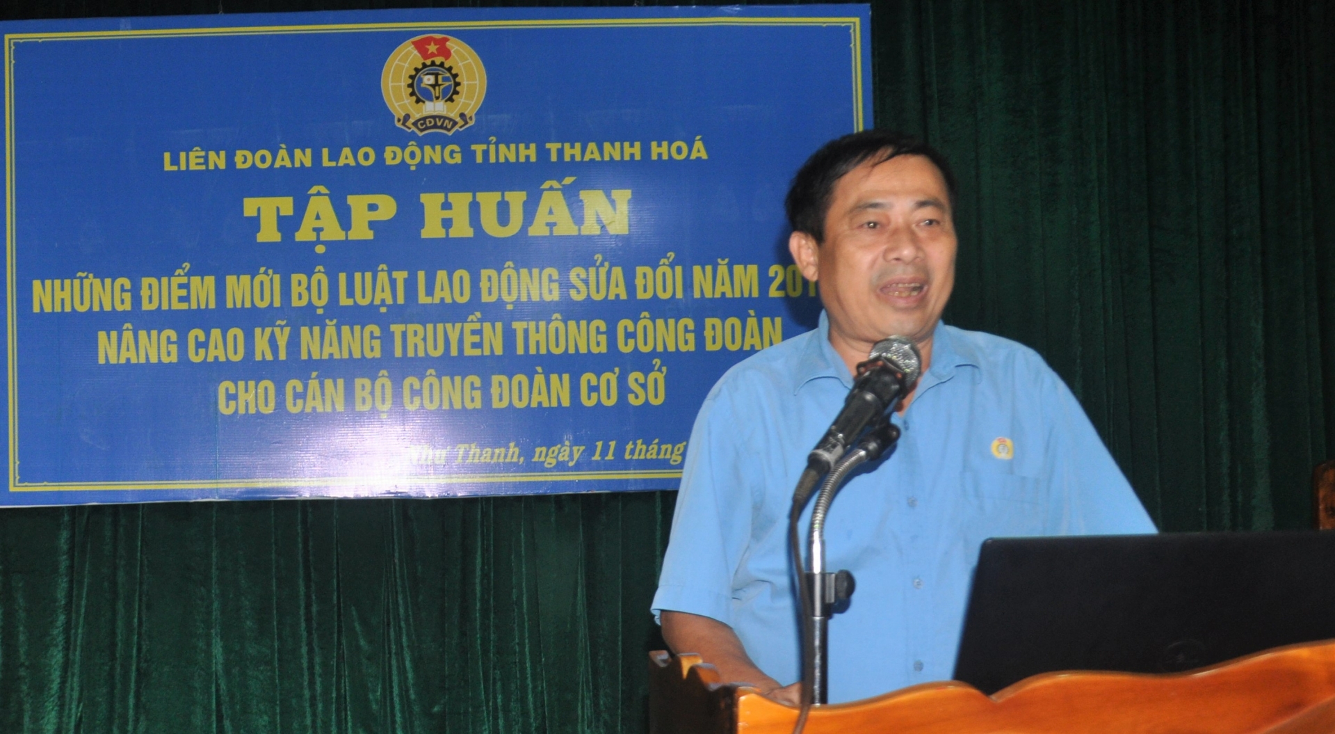 Tập huấn Điểm mới Luật Lao động và Kỹ năng truyền thông cho cán bộ công đoàn