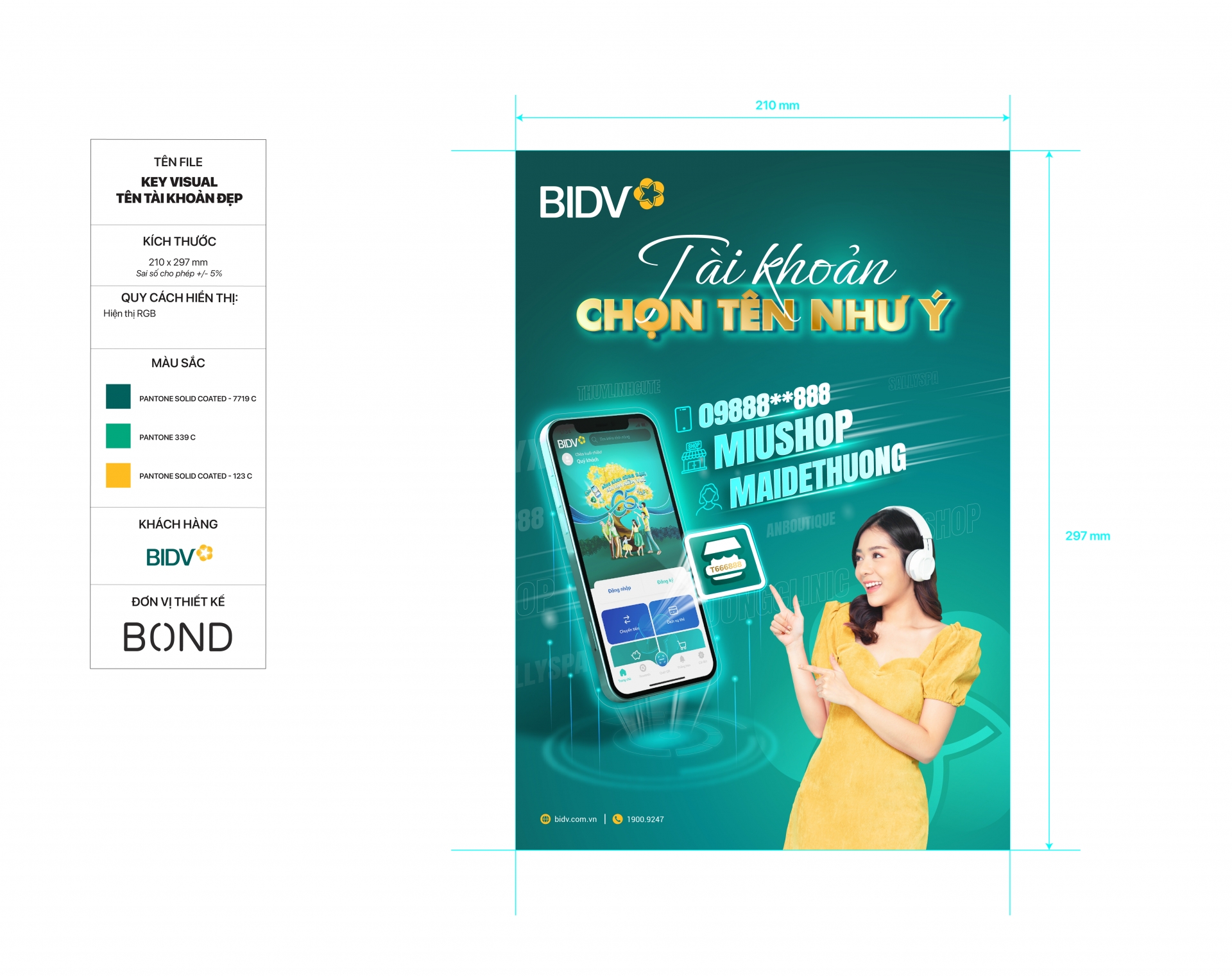 BIDV miễn phí chọn tài khoản theo nickname và số điện thoại BIDV miễn phí chọn tài khoản theo nickname và số điện thoại