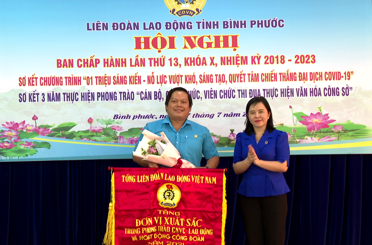 Công đoàn Bình Phước đóng góp tích cực cho sự phát triển của địa phương