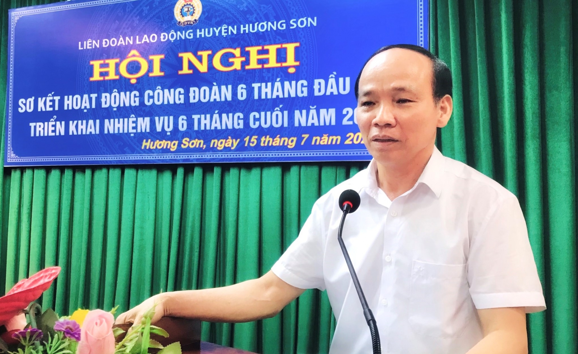 LĐLĐ huyện Hương Sơn xuất sắc trong tổ chức Tháng Công nhân, Tết Sum vầy