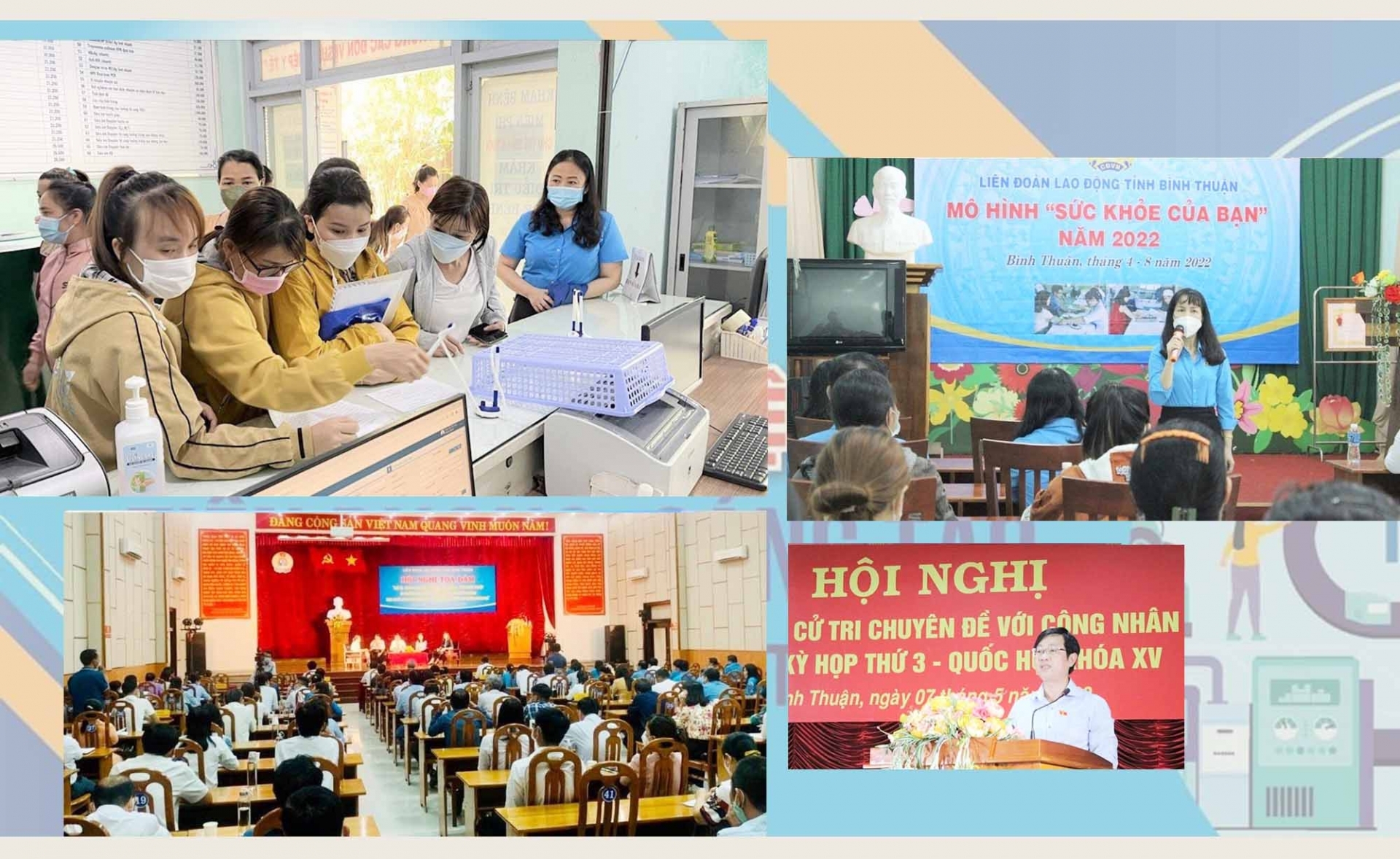 LĐLĐ tỉnh Bình Thuận sơ kết 6 tháng đầu năm