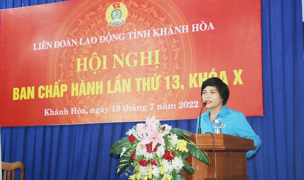 LĐLĐ tỉnh Khánh Hòa có tân Phó Chủ tịch