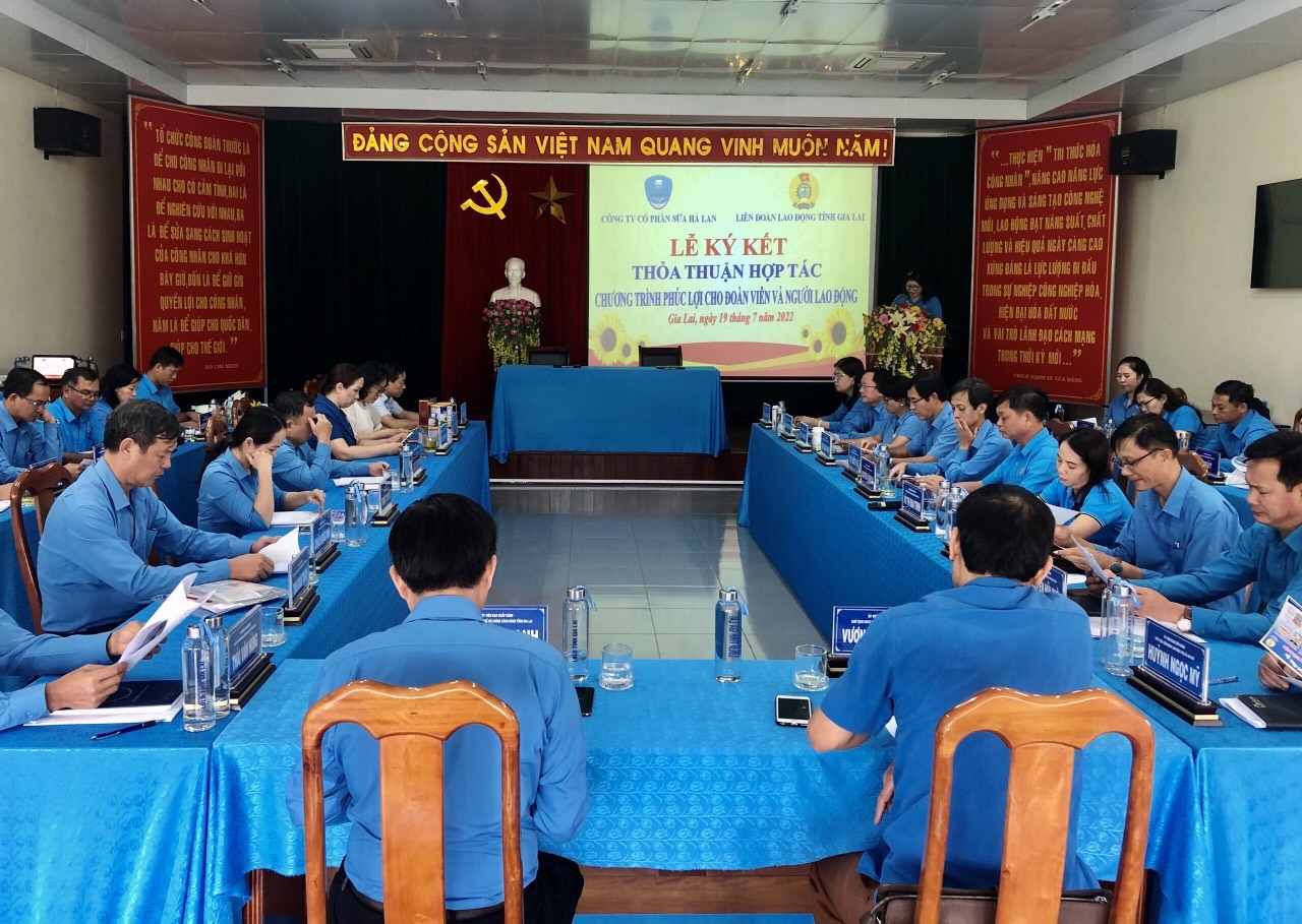 Gia Lai thêm 1 thoả thuận hợp tác với nhiều phúc lợi cho đoàn viên, NLĐ Gia Lai thêm 1 thoả thuận hợp tác với nhiều phúc lợi cho đoàn viên, NLĐ