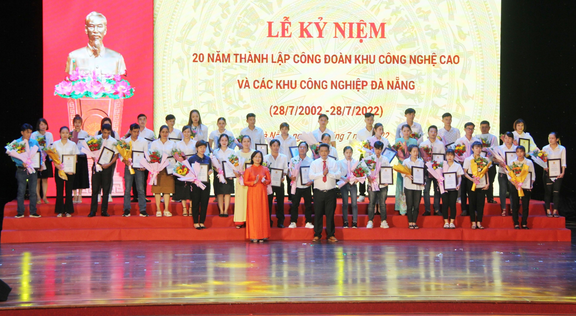 Công đoàn KCNC&CKCN Đà Nẵng kỷ niệm 20 năm thành lập