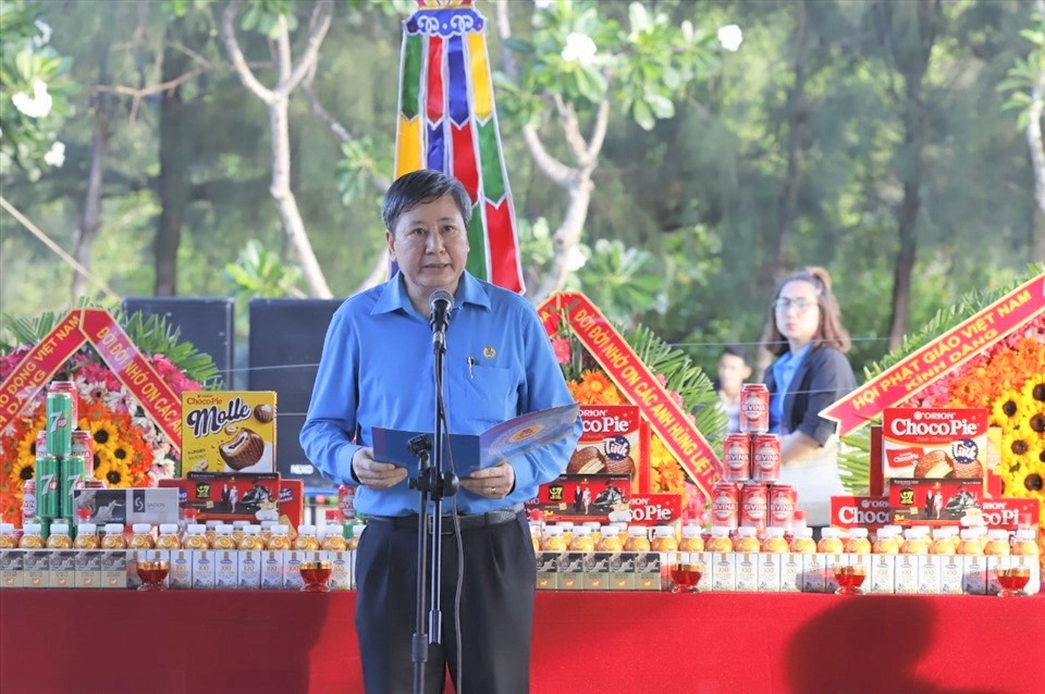 Xúc động Lễ tri ân 64 anh hùng, liệt sĩ hi sinh trong sự kiện Gạc Ma