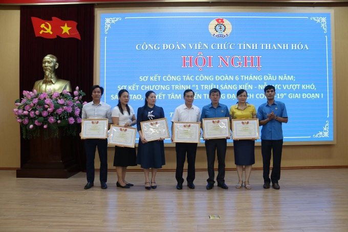 Công đoàn viên chức tỉnh Thanh Hóa sơ kết giai đoạn I Chương trình “1 triệu sáng kiến” Công đoàn viên chức tỉnh Thanh Hóa sơ kết giai đoạn I Chương trình “1 triệu sáng kiến”