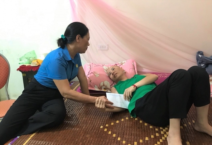Quỹ Xã hội Công đoàn kịp thời giúp đỡ đoàn viên có hoàn cảnh khó khăn Quỹ Xã hội Công đoàn kịp thời giúp đỡ đoàn viên có hoàn cảnh khó khăn