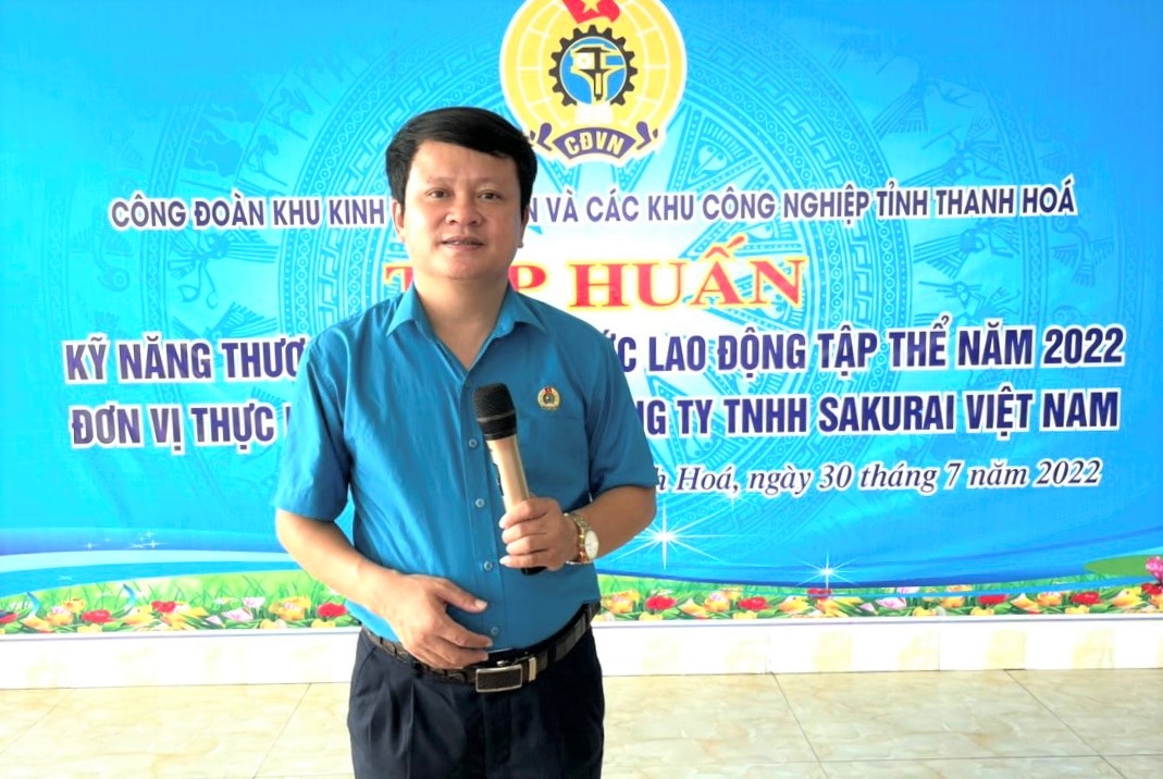 Tập huấn Nghiệp vụ công đoàn và Kỹ năng thương lượng thỏa ước lao động Tập huấn Nghiệp vụ công đoàn và Kỹ năng thương lượng thỏa ước lao động