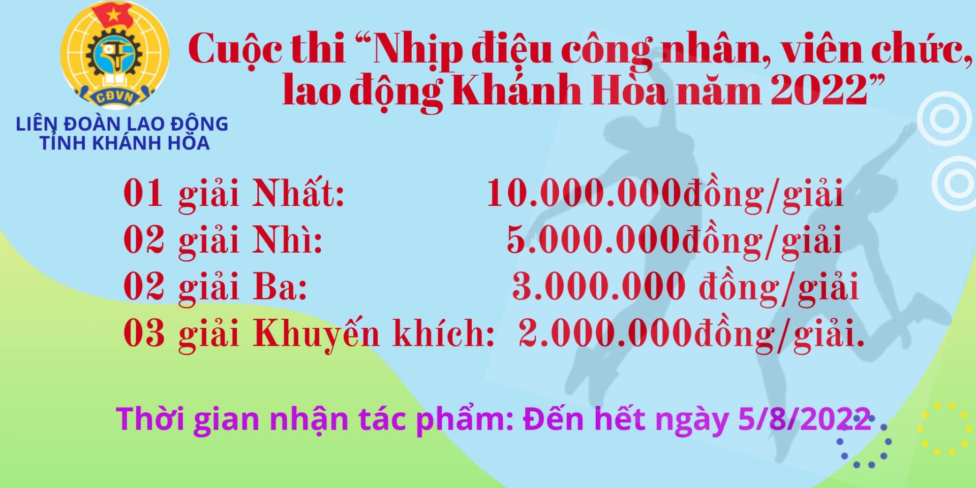 LĐLĐ tỉnh Khánh Hòa: Sôi nổi các hoạt động kỷ niệm Quốc khánh 2/9 LĐLĐ tỉnh Khánh Hòa: Sôi nổi các hoạt động kỷ niệm Quốc khánh 2/9