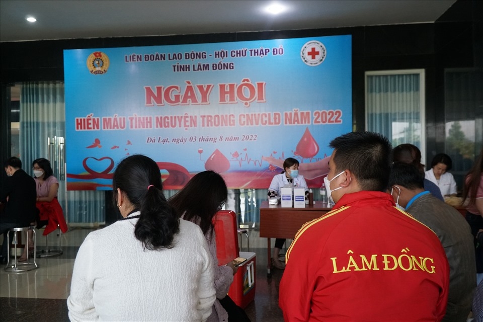Lâm Đồng: Thiết thực với ngày hội hiến máu của CNVCLĐ