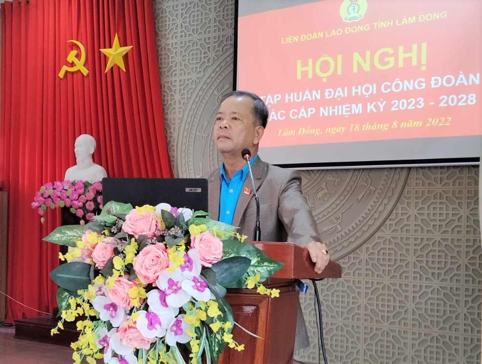 Lâm Đồng sẵn sàng cho đại hội công đoàn các cấp nhiệm kỳ 2023-2028