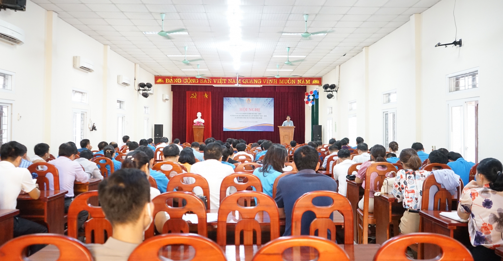 Tiếp tục đổi mới hoạt động Công đoàn Giáo dục Nghệ An năm 2022-2023