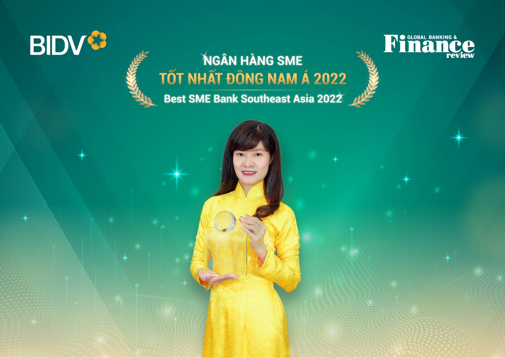 BIDV nhận cú đúp giải thưởng từ Tạp chí Global Banking and Finance BIDV nhận cú đúp giải thưởng từ Tạp chí Global Banking and Finance