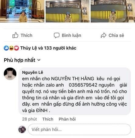 Cán bộ công đoàn liên tục bi nhắn tin đe dọa để đòi nợ Cán bộ công đoàn liên tục bi nhắn tin đe dọa để đòi nợ