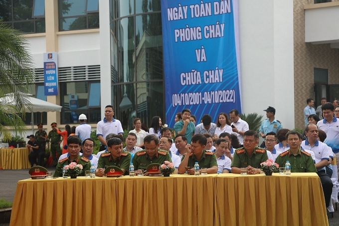 Đại biểu khách mời tham dự Hội thao