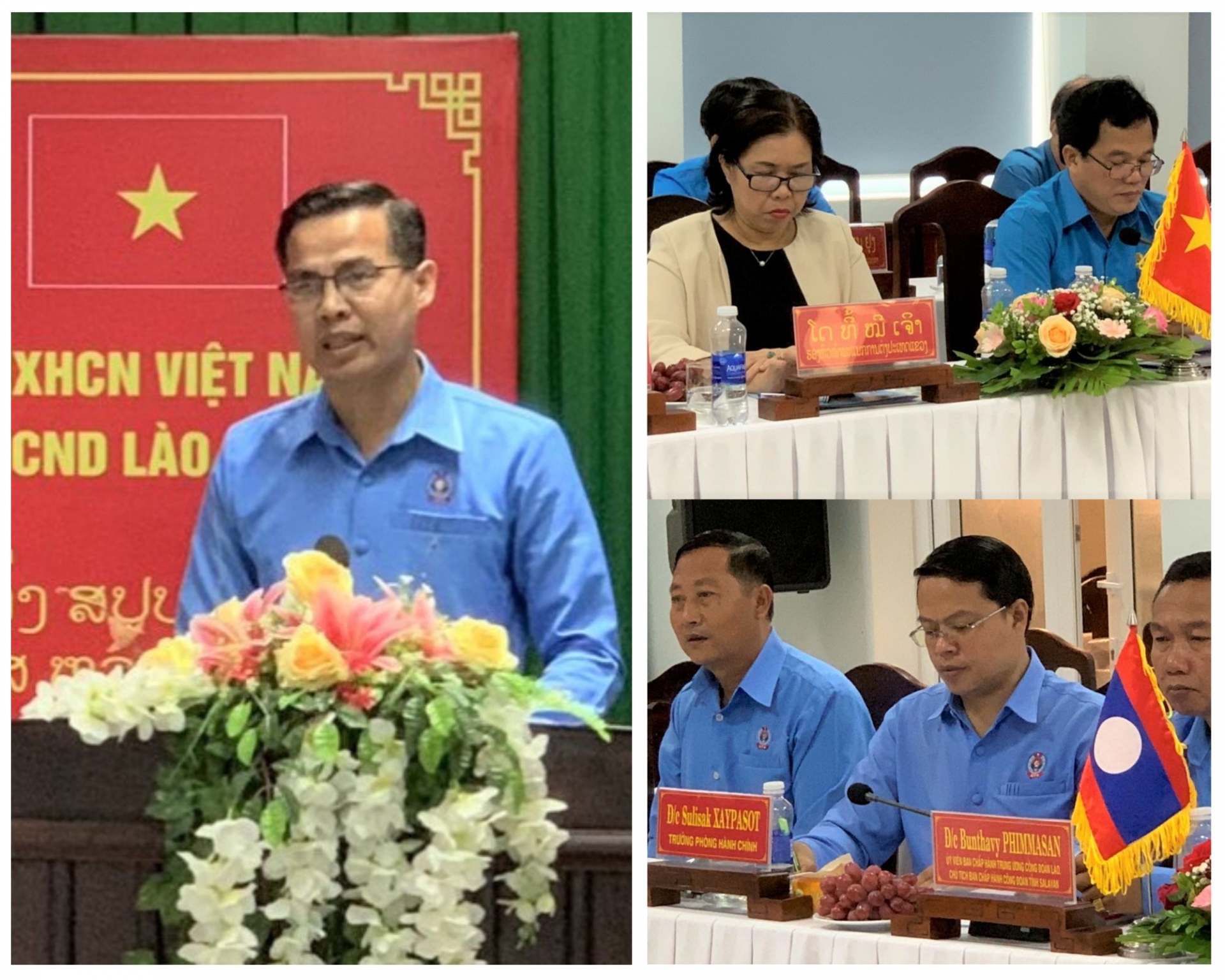 Gắn kết tình hữu nghị giữa công đoàn 2 tỉnh Thừa Thiên Huế - Salavan (Lào) Gắn kết tình hữu nghị giữa công đoàn 2 tỉnh Thừa Thiên Huế - Salavan (Lào)