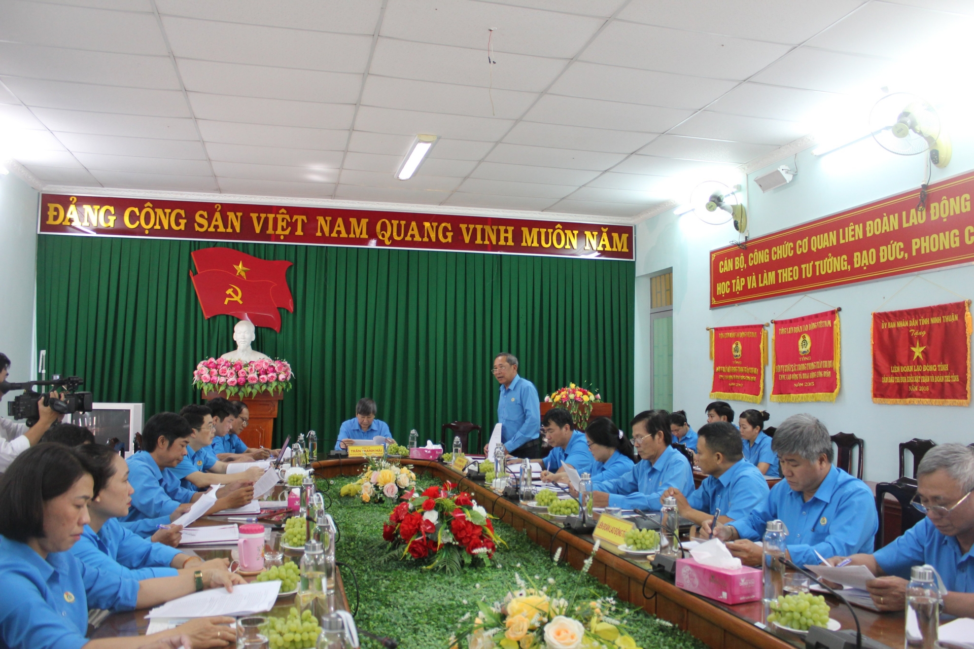 Lãnh đạo Tổng LĐLĐ ghi nhận công tác cải cách hành chính của Công đoàn Ninh Thuận